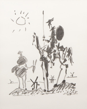 PABLO PICASSO. EFTER. Grafiskt blad. 