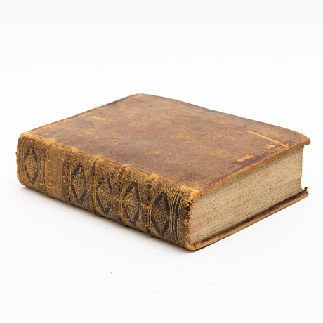 LAW BOOK, “Sveriges Rikes Lag liked and adopted at the Riksdag åhr 1734 ...
