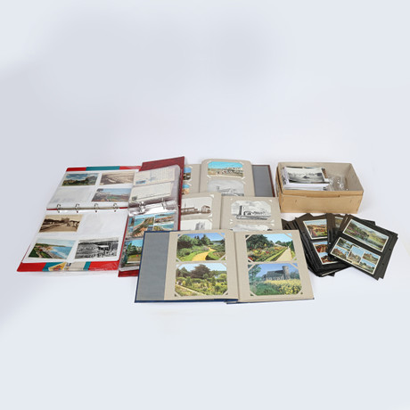 A LARGE COLLECTION OF POSTCARDS (QTY). Miscellaneous - Miscellaneous ...
