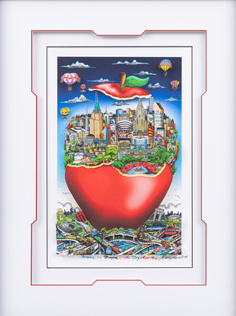 CHARLES FAZZINO (FÖDD 1955 USA). “Bumper to Bumper in the Big