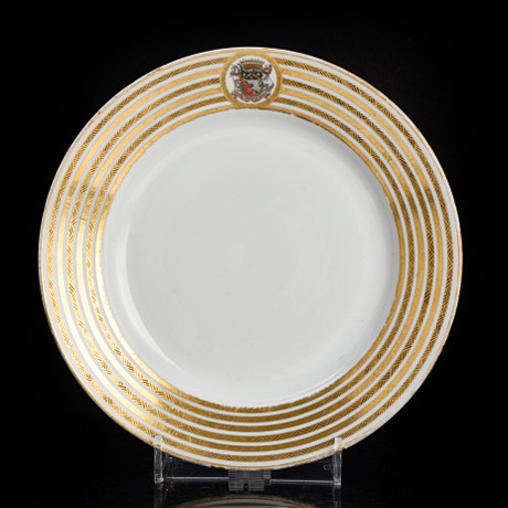 A plate, porcelain, Imperial Porcelain Factory, St. Petersburg