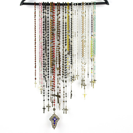 ⠜ꕤりおな‪ꕤ⠜　0618 ROSARY WITH CRUCIFIX, 29 pcs. varied colors with balls