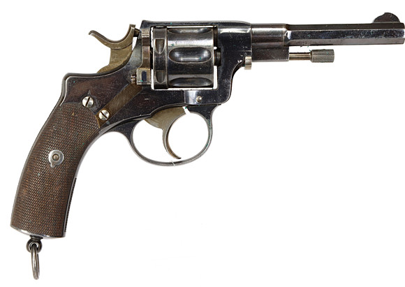 REVOLVER, make Husqvarna, model 1887, calibre 7,5mm, no. 362, se-no ...