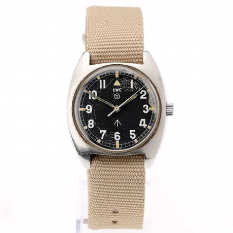 Vintage CWC English Military Wrist Watch, 1976. Clocks & Watches ...