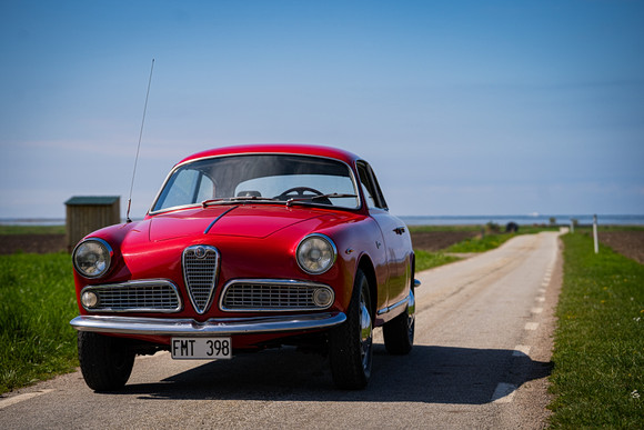 ALFA ROMEO GUILIA 1600 SPRINT, typ 10112, 1962, Italien.