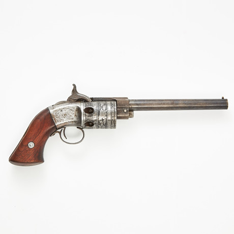 CLASP REVOLVER, American, Springfield Arms Warner Patent Belt Model ...