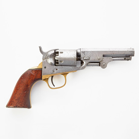 COLT 1849 Pocket revolver, American, no. 256606, manufactured 1864, .31 ...