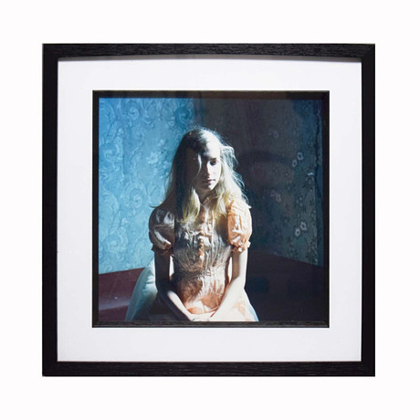 AYAKA YAMAMOTO. UNTITLED #95 NIORT FRANCE, YOUNG GIRL IN A INTERIOR