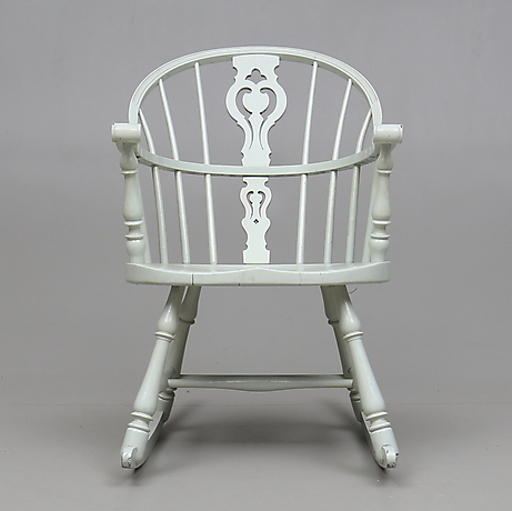 ROCKING CHAIR, Windsor style, early 20th century. Furniture - Armchairs ...