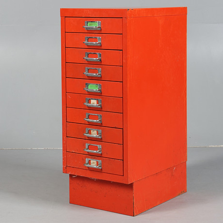 EHLÉN JOHANSSON. Chest of drawers, Ikea PS 2012, partly red