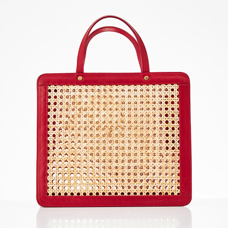 PALMGRENS パームグレンス★Classic Rattan Bag バッグ Classic Rattan Bag by Palmgrens | - Great Dane