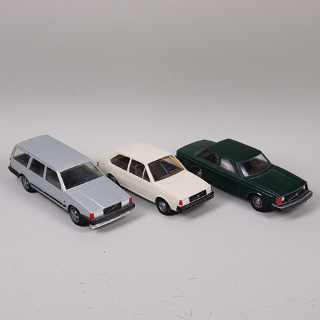 MODELLBILAR, Volvo, Finland, plast, 3st.