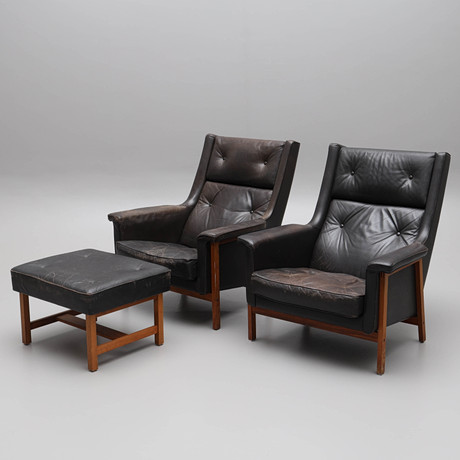 ARMCHAIRS, 6 pcs., 
