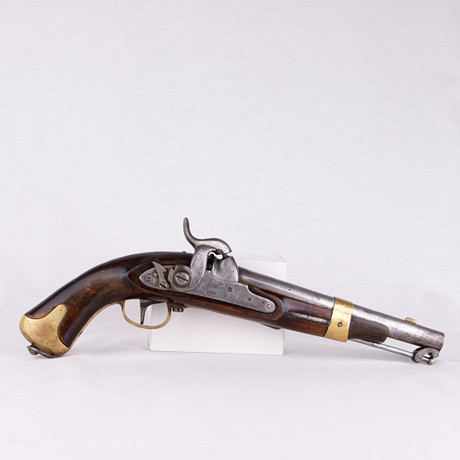 SLAGLÅSPISTOL, m/1854 för flottan, Husqvarna, 1855.
