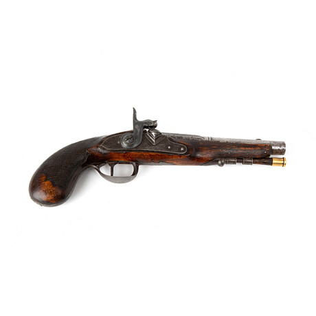 SLAG-LOCK PISTOL, circa 1850. Weapons & Militaria - Guns & Rifles ...
