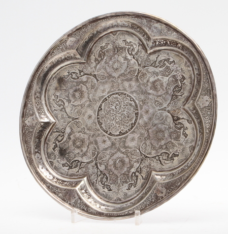 FATBRICKA, silver, orientaliskt, 18001900-tal.