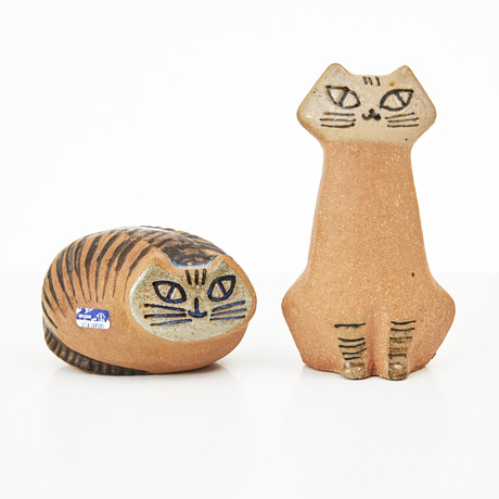 LISA LARSON Stora Zoo Katt ネコ GUSTAVSBERGS PORSLINSFABRIK 1954