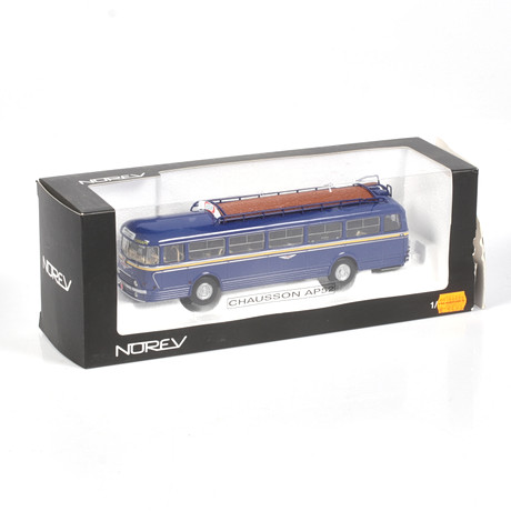 Miniature NOREV 1/43 - Autocar Chausson AP52 - Réf 530021 - Crème Et Rouge - Très Bon état
