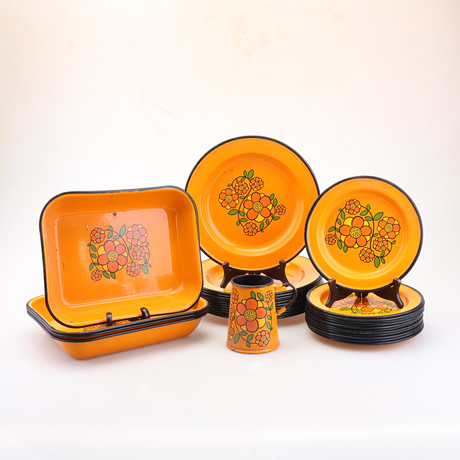 bruksf-rem-l-29-delar-orange-daisy-taunton-vale-industries-emalj