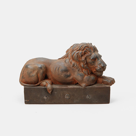 SCULPTURE, patinated art mass. Art - Sculptures & Bronzes - Auctionet