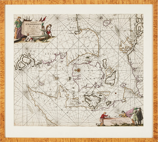 VAN KEULEN MAP OF THE SKAGERAK, CA 1730. Books, Maps & Manuscripts ...