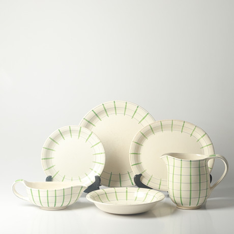 WILHELM KÅGE. Dining set pieces, 19 pieces, “Trellis”, Gustavsberg