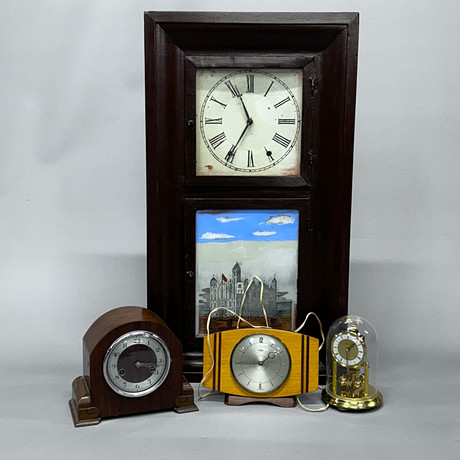 GROUP OF CLOCKS. Clocks & Watches - Other clocks - Auctionet