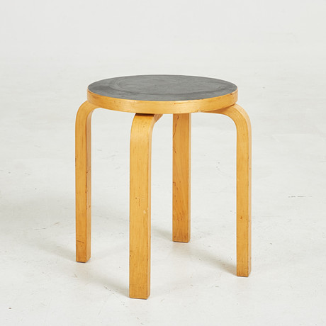 希少 Olof Ottelin Stool Olof Ottelin Attribution, Stools, Pine, Finland, 1970s – PRB