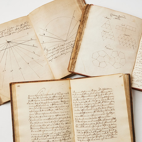 3 MANUSCRIPTS/TRANSCRIPTS, MILITARIA, FORTIFICATION AND ARITHMETIC ...