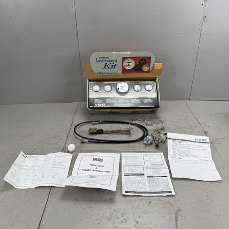 VDO, “Instrument Kit”, 5 gauge, late production, USA. Vehicles, Boats ...
