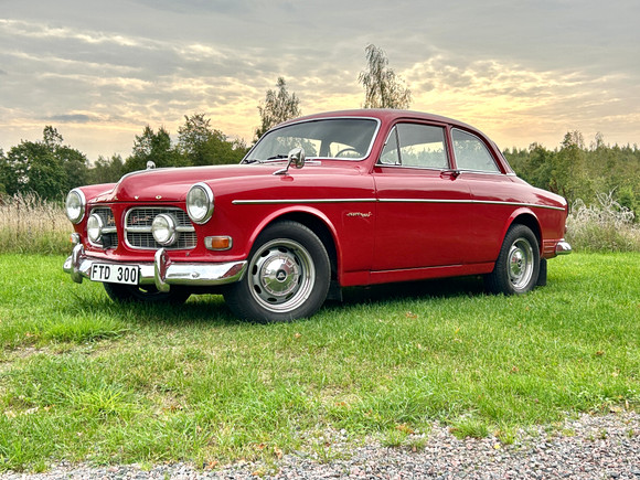 VOLVO AMAZON, fd polisbil, modell 122S Sport, 1964. Sverige.