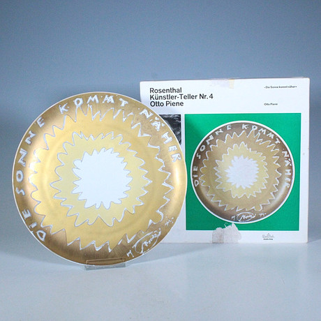 ANDY WARHOL. After. ROSENTHAL artist clock 'Clock art' (80