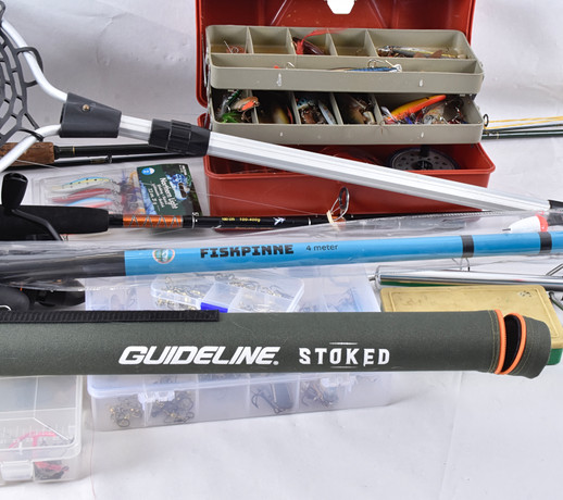 FISHING ROD, 2 pcs ABU, Diplomat 662 zoom and Striper 132S