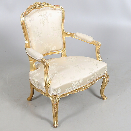 KARMSTOL, neo-rococo style, Strehög, mid-20th century. Furniture ...