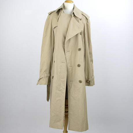 Burberry ￼￼Vintage Trench coat 44 英国製 Burberry Kensington Trench Coat XL 44 Long Iconic 80s