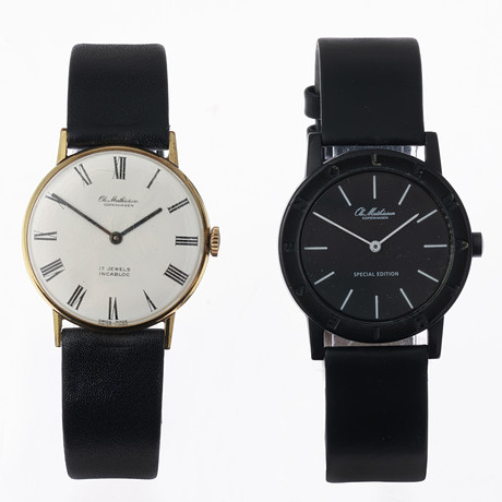 OLE MATHIESEN. Classic unisex wristwatch, designed in 1962 and Special ...