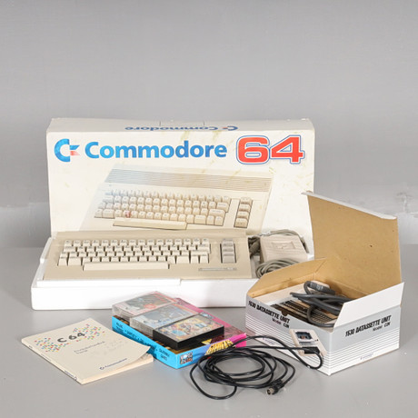 COMPUTER Commodore 64 with accessories. Miscellaneous - Modern consumer ...