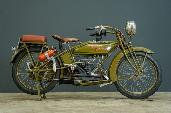 HARLEY DAVIDSON, Flat Twin Sports Model W, 1923, USA.