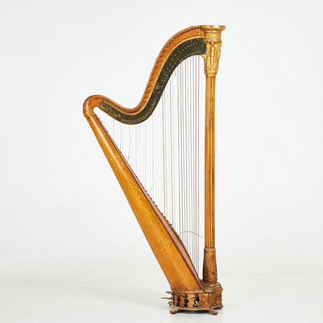 SEBASTIAN AND PIERRE ERARD. Harpa, London, 1800-talets slut, lönn ...