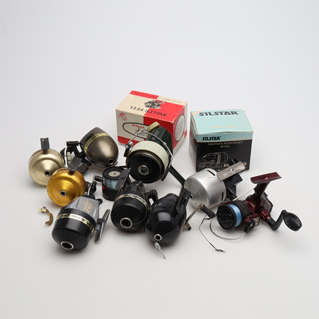 FISHING ROLLS ABU ABUMATIC 110 RESPECTIVELY 120, CIRCA 1960s