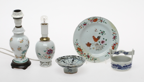 PARTI PORSLIN, 5 delar, Kina.