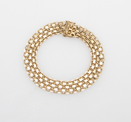 ARMBAND, 18k guld, ca 23,1 gram.
