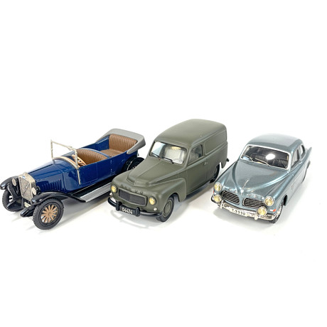 SOMERVILLE, MODELLBILAR, 3st, Volvo i originalkartong.