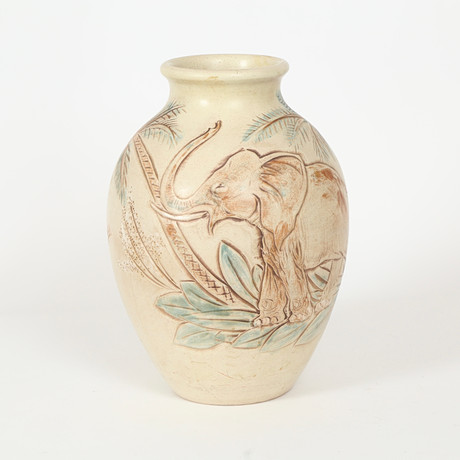 AKSEL NIELSEN. Knabstrup. Large vase of earthenware, 1950s. Ceramics ...