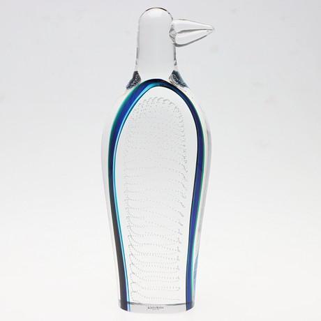 GÖRAN WÄRFF. Sculpture, penguin, Kosta Boda, signed. Glass - Art glass ...