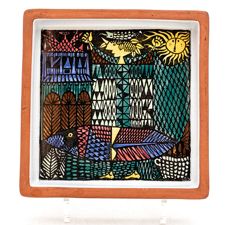 Stig Lindberg Karneval カーニバル プレート b Stig Lindberg Karneval カーニバル プレート b