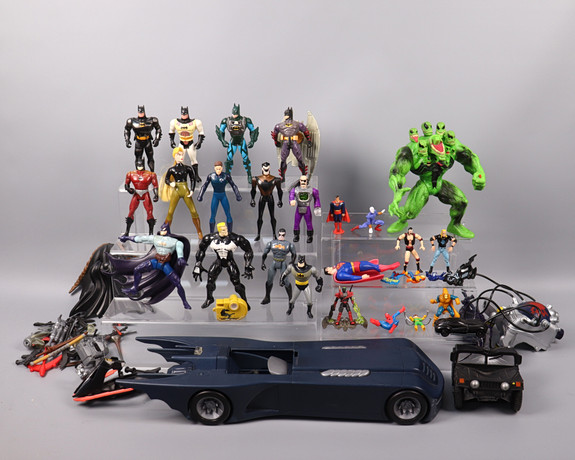 ACTIONFIGURER, Marvel, DC Comics, Batman, Spiderman, Superman mm ...