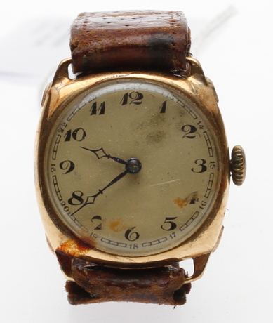 HERRARMBANDSUR, 14k guld, 1930-tal.
