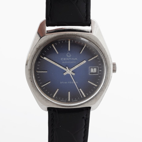 ARMBANDSUR, Certina Blue Ribbon, Volvo, stål.