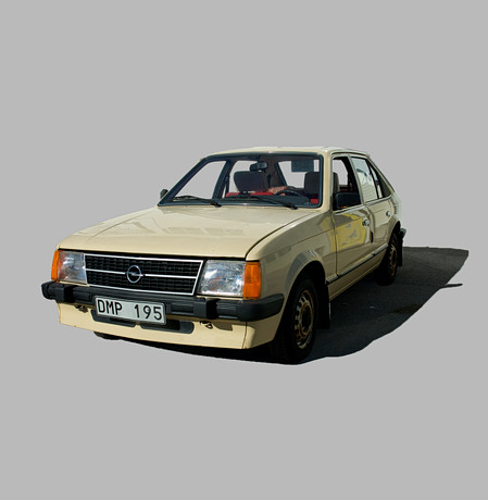 OPEL KADETT 1,2 S, årsmodell 1980, Svensksåld, Avställd.
